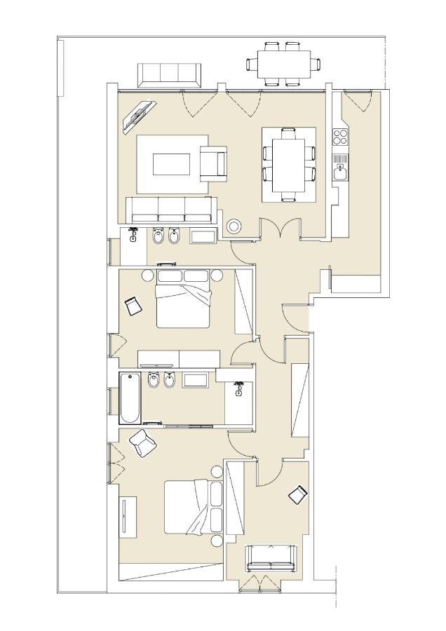 Ferienwohnung Attico Palazzo Di Vetro Luino Exterior foto